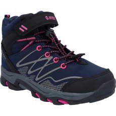 Hi-Tec Blackout Mid Boot Navy/Magenta Hi-Tec Blackout Mid Boot Navy/Magenta