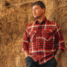 Fortis Flannel Shirt Red Fortis Flannel Shirt Red