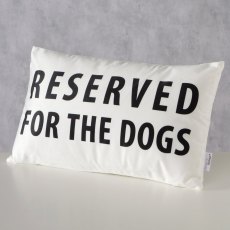 Boltze Reserved For The Dogs Rectangular Pillow Boltze Reserved For The Dogs Rectangular Pillow