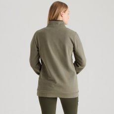 Ridgeline Brancaster 1/4 Zip Sweatshirt Smokey Olive Ridgeline Brancaster 1/4 Zip Sweatshirt Smokey Olive