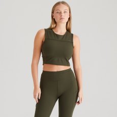 Ridgeline Infinity Crop Top Deep Forest Ridgeline Infinity Crop Top Deep Forest