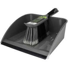 Buffalo Plastic Jumbo Dustpan & Brush Buffalo Plastic Jumbo Dustpan & Brush