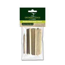 Tildenet Wooden Plant Labels 125mm x 10mm Tildenet Wooden Plant Labels 125mm x 10mm