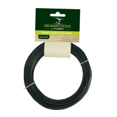 Tildenet Plastic Coated Galvanised Wire 20m x 3mm Tildenet Plastic Coated Galvanised Wire 20m x 3mm
