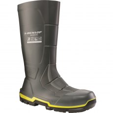 Dunlop Men's MetGuard Full Safety Wellington Dark Grey Dunlop Men's MetGuard Full Safety Wellington Dark Grey