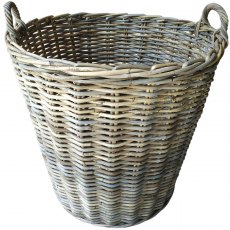 Lows Of Dundee Round Basket With Ear Handles Lows Of Dundee Round Basket With Ear Handles