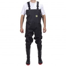 Amblers Unisex Danube Chest Safety Wader Black Amblers Unisex Danube Chest Safety Wader Black