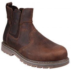 Amblers Unisex FS165 Pull On Safety Dealer Boot Brown Amblers Unisex FS165 Pull On Safety Dealer Boot Brown