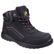Amblers Ladies' AS601 Lydia Composite Safety Boot With Side Zip Black Amblers Ladies' AS601 Lydia Composite Safety Boot With Side Zip Black