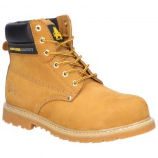 Amblers Unisex FS7 Goodyear Welted Safety Boot Honey Amblers Unisex FS7 Goodyear Welted Safety Boot Honey