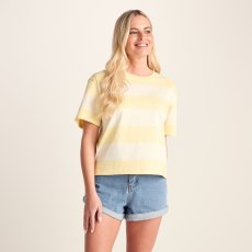 Tog24 Lani T-Shirt Butter Yellow Stripe Tog24 Lani T-Shirt Butter Yellow Stripe
