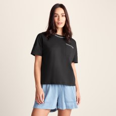 Tog24 Laurie T-Shirt Washed Black Tog24 Laurie T-Shirt Washed Black