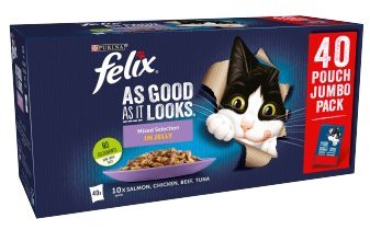 Felix As Good As It Looks Favourites Selection 100g Wet Cat Food