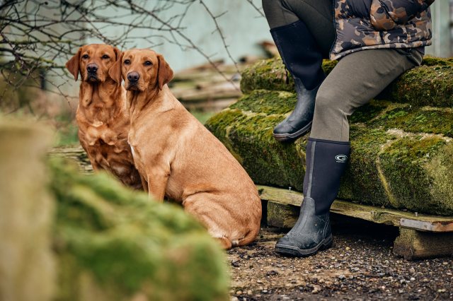 Grubs Frostline Black Wellington Wellingtons