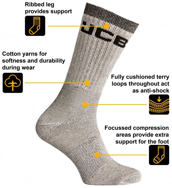 Jcb socks store