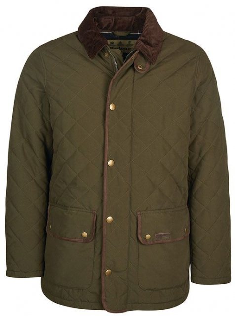 Barbour trough discount quilted jacket