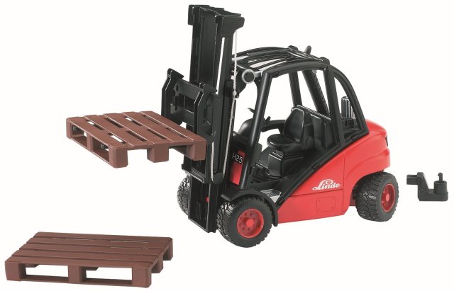 Bruder Bruder Linde Forklift H30D With Pallets Toy