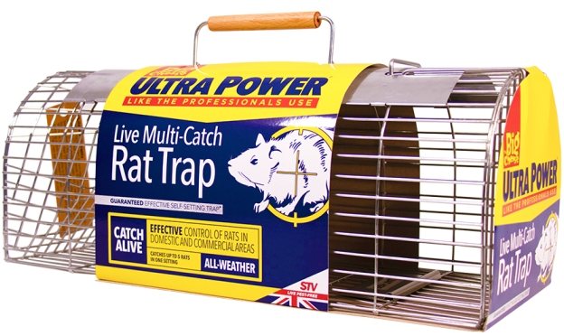 STV Big Cheese Self Set Multi Catch Rat Trap - Rodent Traps - Mole Avon