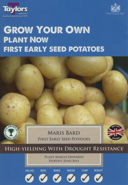 Taylors Bulbs Taylor's Bulbs Seed Potatoes Maris Bard 10 Pack