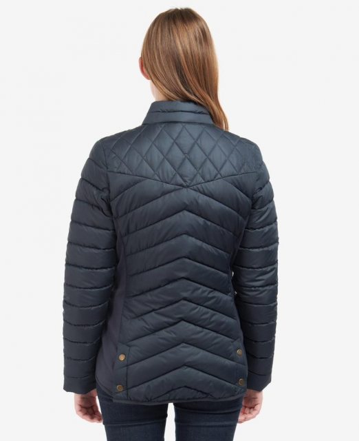 Barbour womens navy clearance quilted jacket