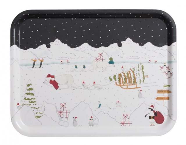 Sophie Allport Snow Season Printed Tray