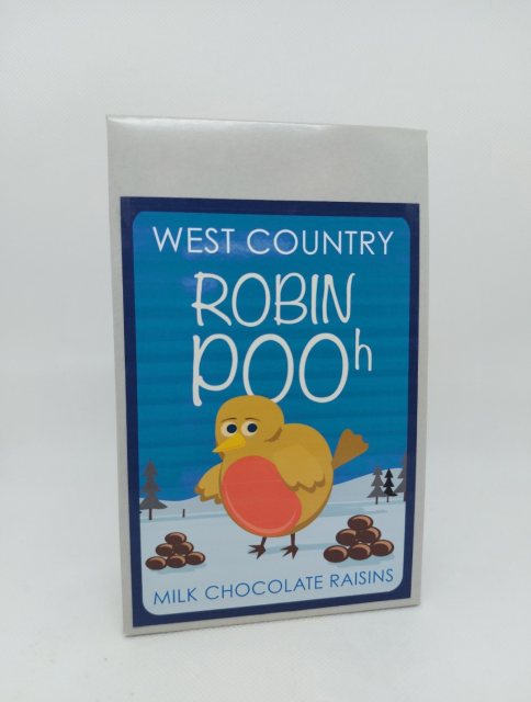 Cream Of The Westcountry Robin Pooh Chocolate Raisins 125g