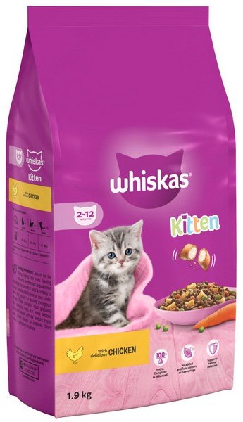 Whiskas kitten outlet dry food asda