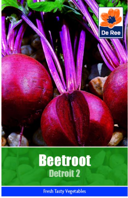 De Ree Beetroot Detroit Seed Pack