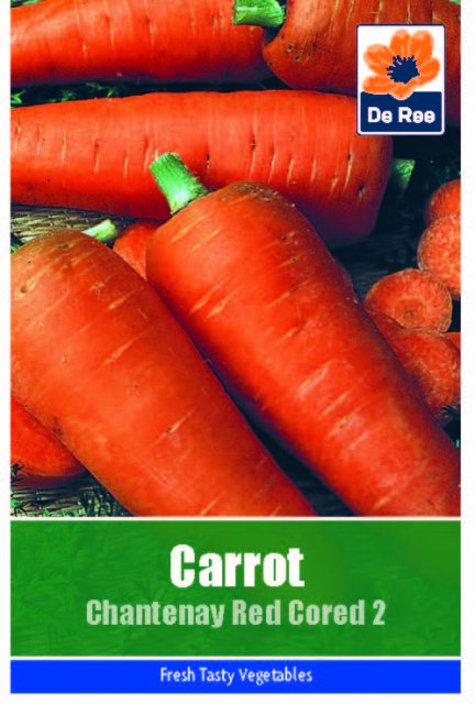 De Ree Carrot Chantenay Red Cored Seeds