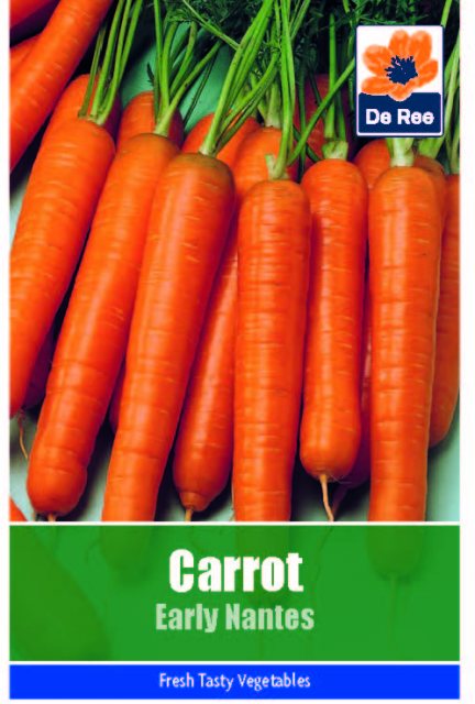 De Ree Carrot Early Nantes 2 Seeds