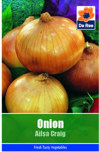 De Ree Onion Ailsa Craig Seeds