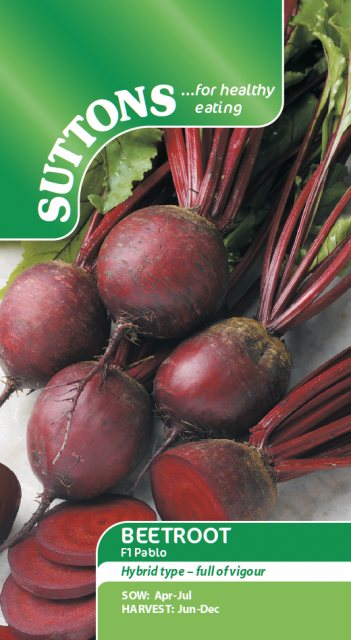 SUTTONS Suttons Beetroot Pablo F1 Seeds