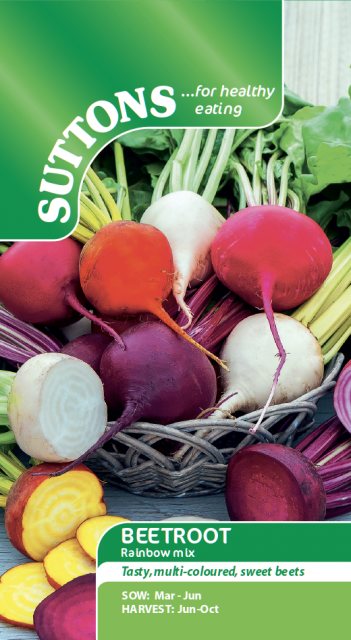 SUTTONS Beetroot Rainbow Mix Seeds