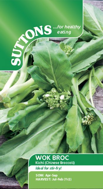 SUTTONS Wok Broc Chinese Broccoli Kichi Seeds