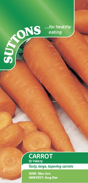 SUTTONS Suttons Carrot St.Valery Seeds