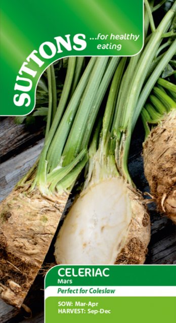 SUTTONS Suttons Celeriac Mars Seeds