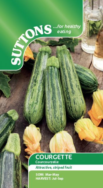 SUTTONS Courgette Courcourzelle Seeds