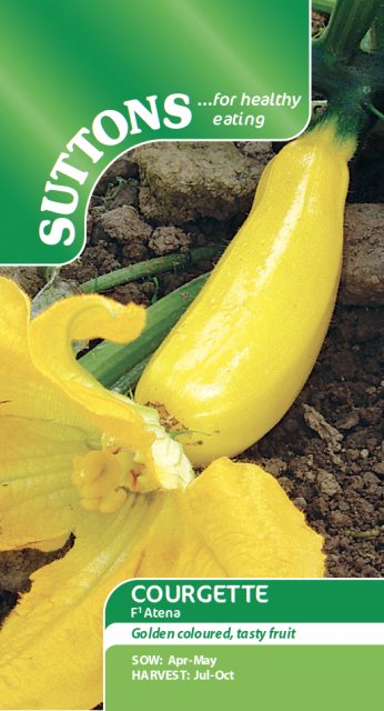 SUTTONS Suttons Courgette Atena F1 Seeds