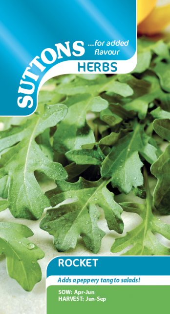 SUTTONS Herb Rocket Seeds