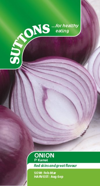 SUTTONS Onion Kamal F1 Seeds