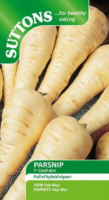 SUTTONS Suttons Parsnip Warrior F1 Seeds