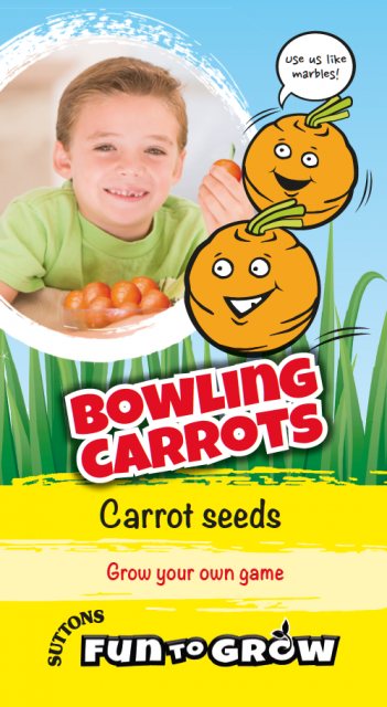 SUTTONS Suttons Fun To Grow Bowling Carrots Seeds