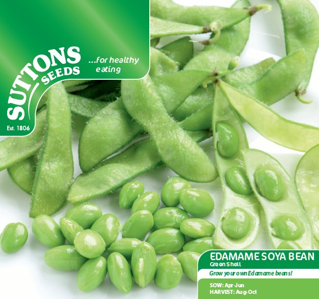 SUTTONS Edamame Soya Bean Green Shell Seeds