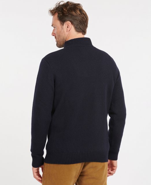 Barbour hot sale navy jumper