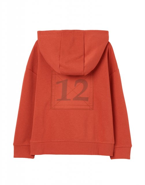 Joules Parkside Kids Sweatshirt Dark Orange - Hoodies