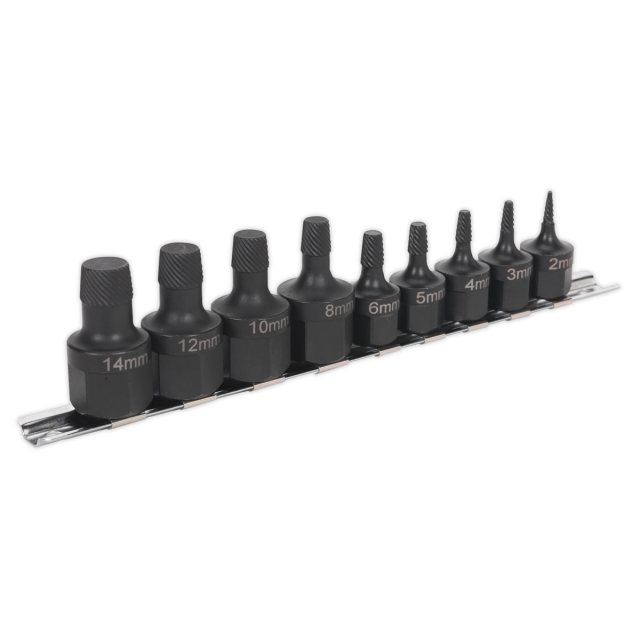 Sealey Sealey Screw Helix Type Extractor Set 5pc