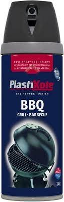 PlastiKote Plastikote Twist & Spray BBQ Aerosol Paint Protector 400ml