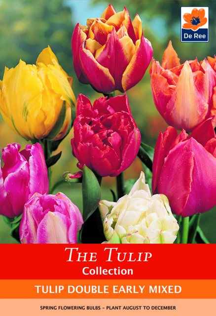 De Ree De Rees Tulip Double Early Mix Bulbs