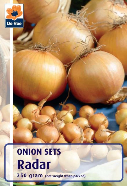 De Ree De Rees Radar Onions Bulbs