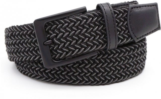 Coastal Accessories 42 Stretchy Belt Light Black Size L/XL